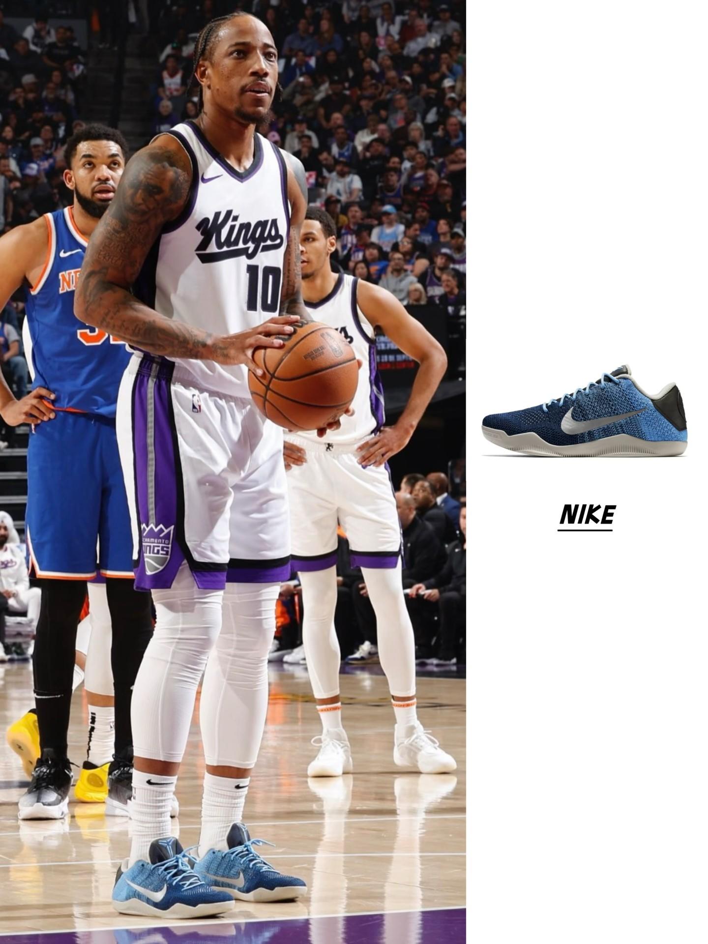 这鞋我是真的爱|德罗赞同款Kobe 11 Brave Blue